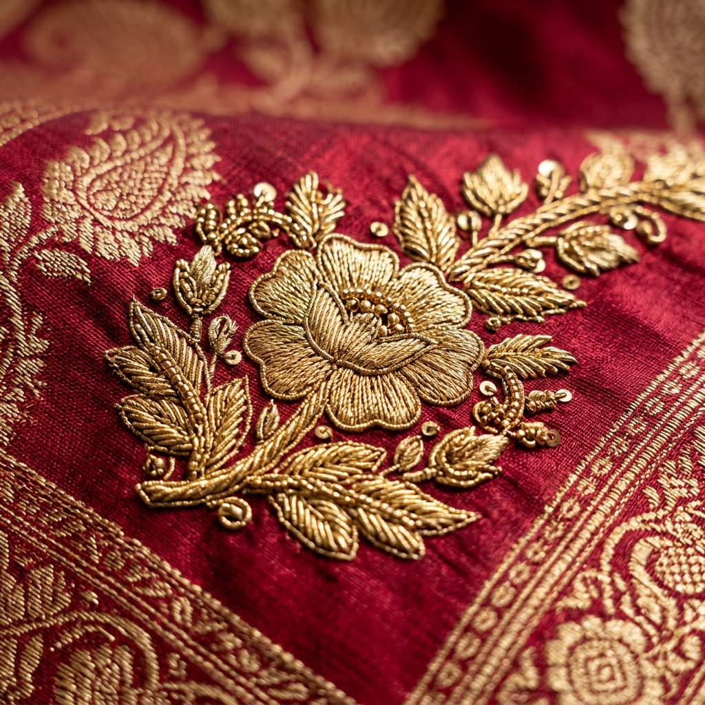 Golden Weave Detail